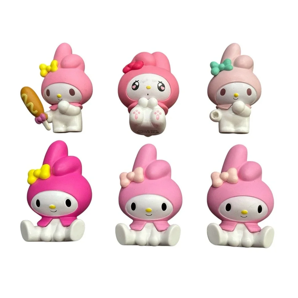 Sanrio‎ MY MELODY Building Block Sunshine Meadows Figure Toy Plush Keychain Lot